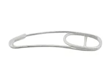 HERMES　エルメス　シェーヌダンクル　ブローチ　シルバー　SV　13.7g（2143100513945）【200】