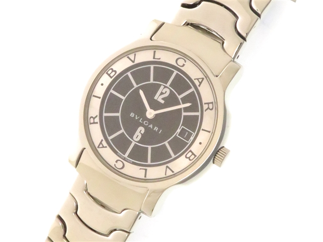 【超美品】ブルガリ ソロテンポ ST35S BVLGARI ブルガリ ソロテンポ メンズ腕時計 ST35S｜中古腕時計