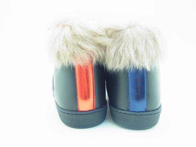 GUCCI グッチ ハイカットファースニーカー カーフ ファー