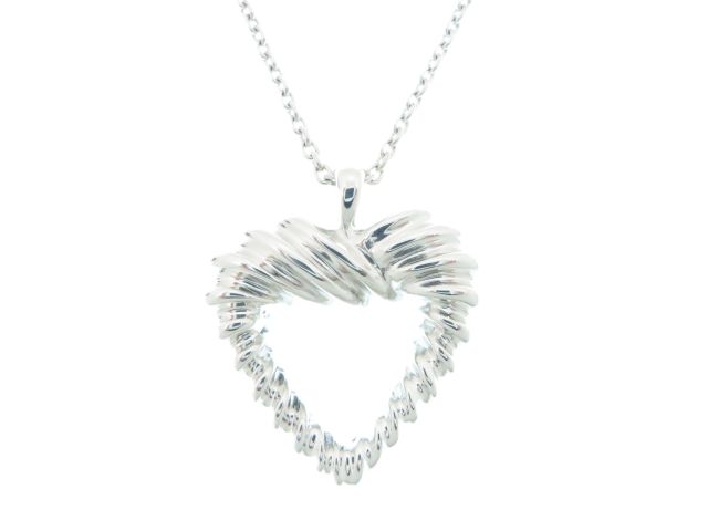 ティファニー TIFFANY&CO ティファニー ツイストハートネックレス SV シルバー