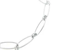 TIFFANY&CO ティファニー カーブハートブレスレット SV シルバー