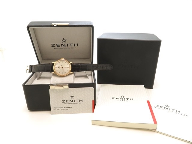 ZENITH ゼニス 時計 エリートクラシック39mm 18.2290.679/01 ZENITH ゼニス 時計 エリートクラシック39mm 18.2290.679/01