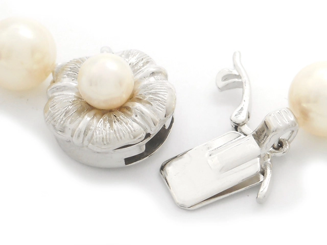 JEWELRY　ネックレス　シルバー　シルバー　パール　真珠　44.1g（2143100527577）【200】