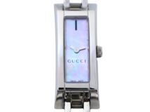 GUCCI グッチ 腕時計 110 SS ピンクシェル クォーツ レディース 2148103912351 【200】