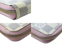 LOUIS VUITTON ルイ・ヴィトン 長財布 ジッピー・ウォレット ダミエ・アズール ローズバレリーヌ N63503 2120000350832 【200】