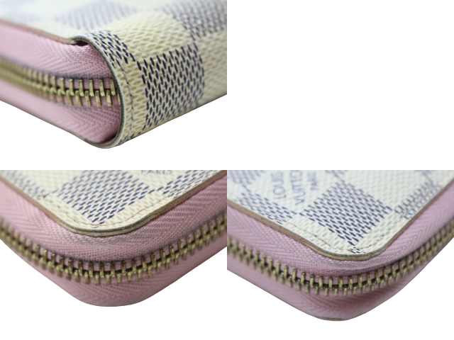 LOUIS VUITTON ルイ・ヴィトン 長財布 ジッピー・ウォレット ダミエ・アズール ローズバレリーヌ N63503 2120000350832 【200】