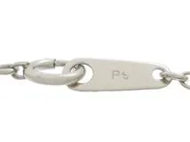 JEWELRY　貴金属・宝石　ネックレス　PT850　プラチナ　ダイヤモンド　5.4g　一粒ダイヤ（2120500280578）【200】