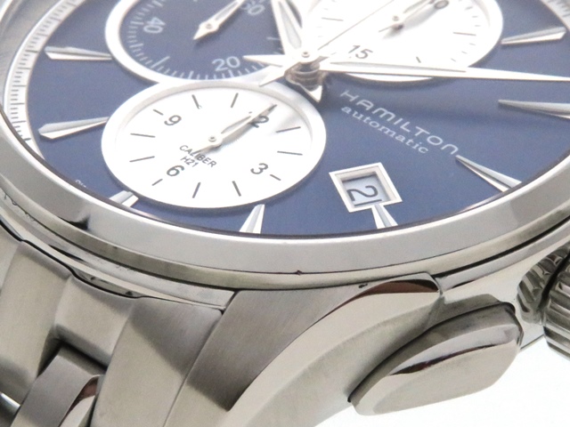 ハミルトン ジャズマスター H325961 SS AT 青文字盤 　メンズ HAMILTON ハミルトン ジャズマスター H325961 SS/ブルー文字盤