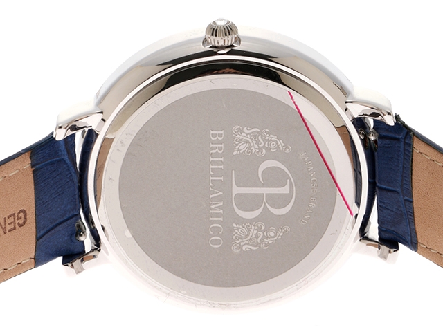 BRILLAMICO(ブリラミコ) 時計 クオーツ LILY46MM/SS/革/94.5g【205】