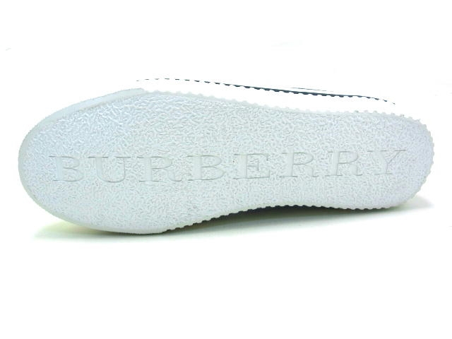 BURBERRY バーバリー ハイカットスニーカー キャンバス ブラック BURBERRY バーバリー ハイカットスニーカー キャンバス ブラック