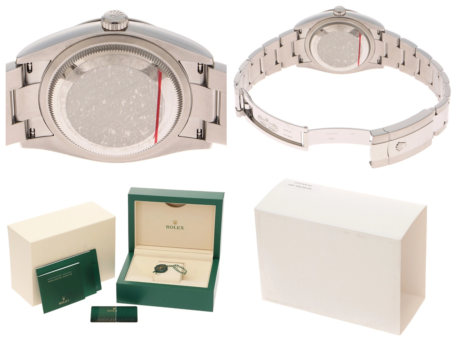 ROLEX　ロレックス　ギャラ有　デイトジャスト　126234　ステンレス/ホワイトゴールド　SS/WG　ブルー　メンズ　自動巻き【432】2147100544435