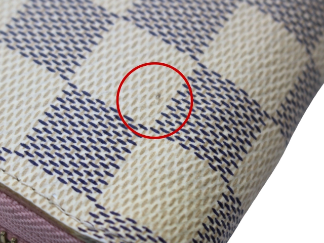 LOUIS VUITTON ルイ・ヴィトン 長財布 ジッピー・ウォレット ダミエ・アズール ローズバレリーヌ N63503 2120000350832 【200】