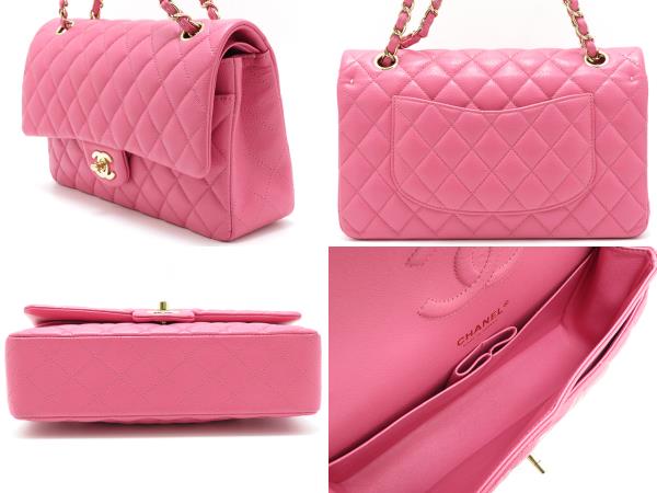 CHANEL シャネル ショルダーバッグ マトラッセWフラップチェーン