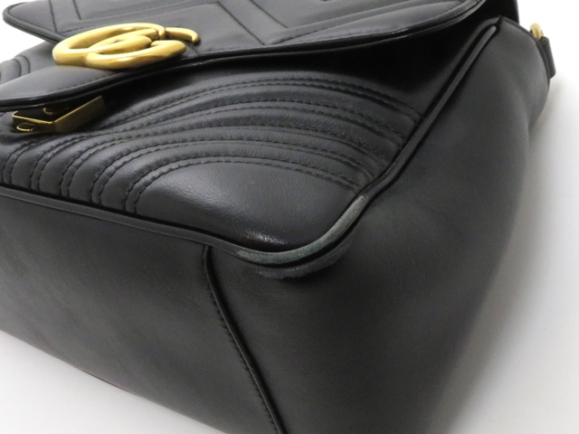 GUCCI グッチ GGマーモント スモールトップハンドルバッグ 498110