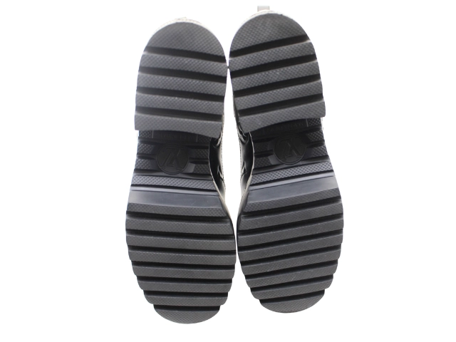 LOUIS VUITTON ルイ・ヴィトン 靴 ローリエ―トライン レオパードサイドゴアブーツ レディース37ハーフ(24～24.5cm) ブラック スエード/カーフ 2146000421907 【200】