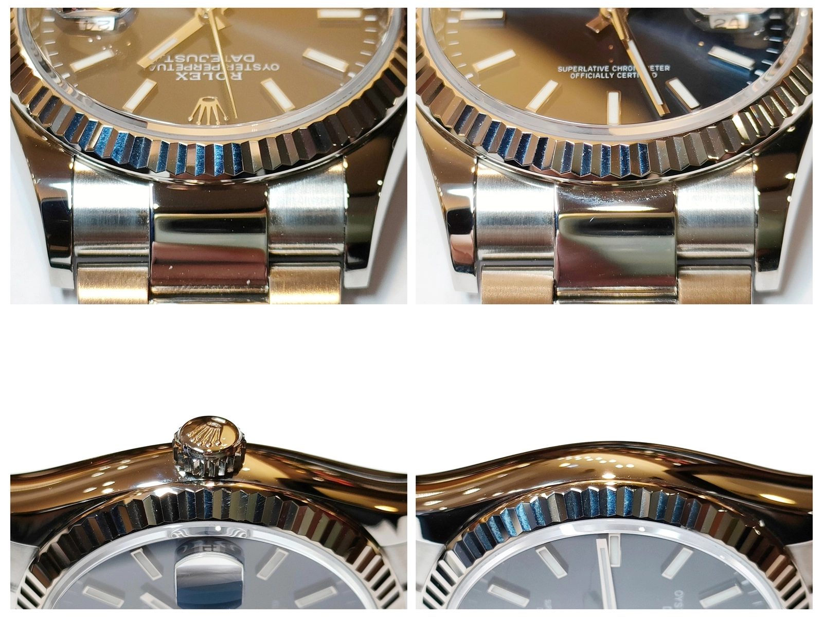 ROLEX　ロレックス　ギャラ有　デイトジャスト　126234　ステンレス/ホワイトゴールド　SS/WG　ブルー　メンズ　自動巻き【432】2147100544435