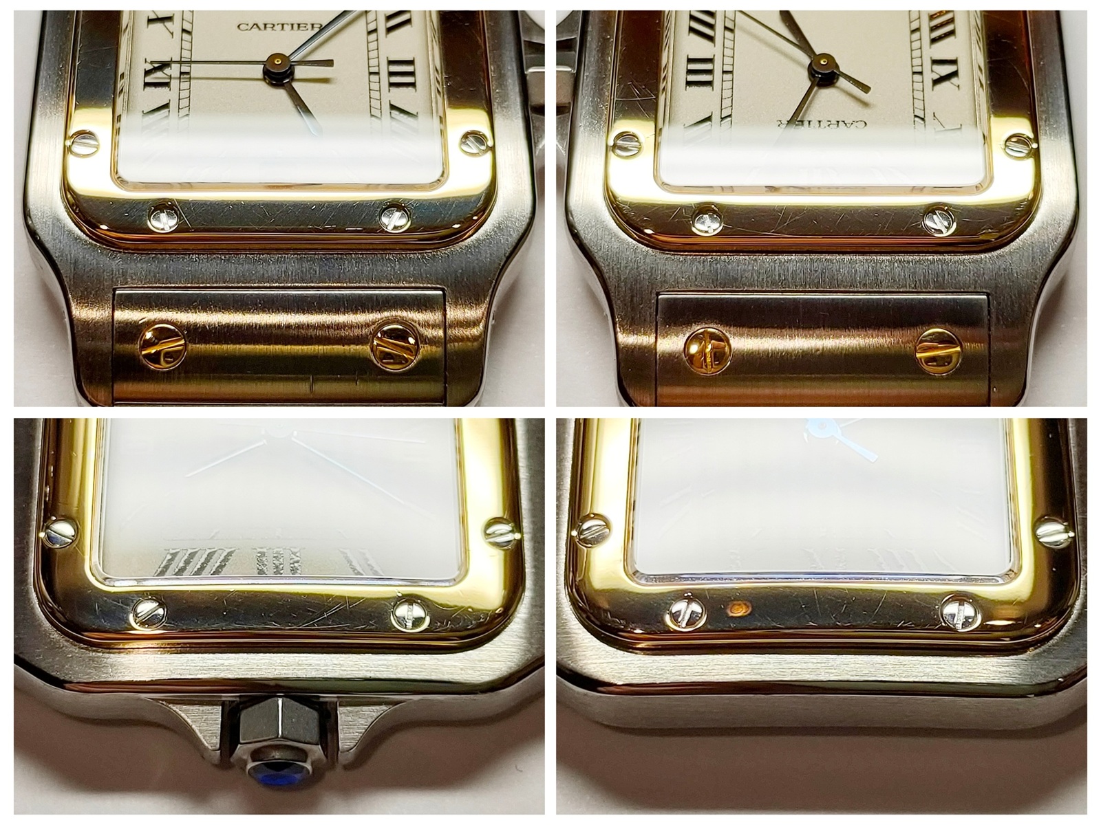 Cartier カルティエ サントスガルベ LM W20011C4 ステンレス