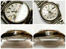 ROLEX　ロレックス　F番　デイトジャスト　79174　ステンレス/ホワイトゴールド　SS/WG　シルバー　レディース　自動巻き【432】2148103882524