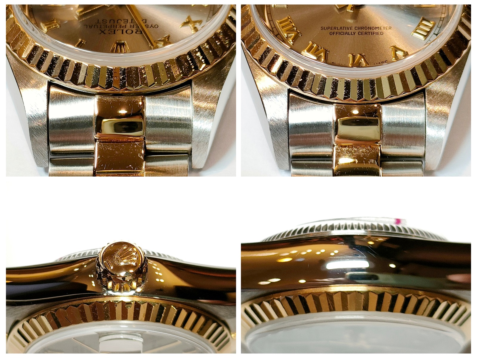 ROLEX ロレックス U番 デイトジャスト 69173 ステンレス/イエロー  