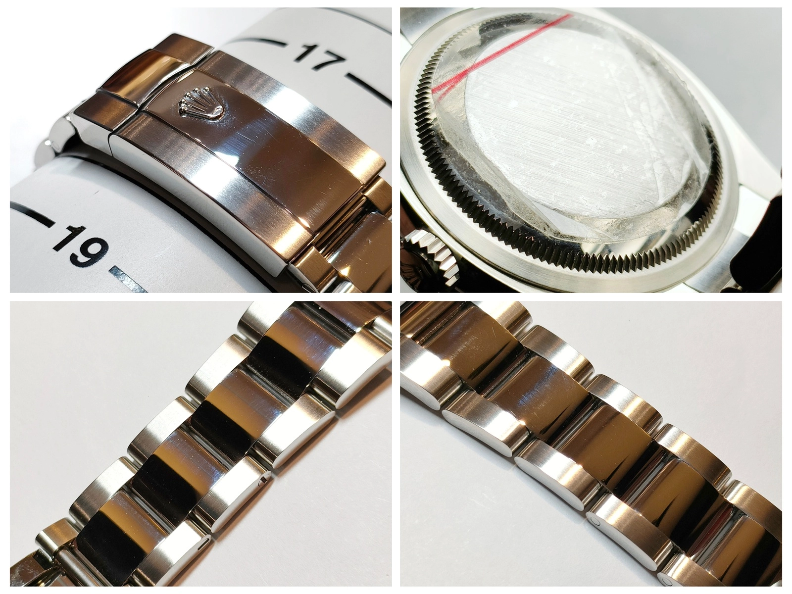 ROLEX　ロレックス　ギャラ有　デイトジャスト　126234　ステンレス/ホワイトゴールド　SS/WG　ブルー　メンズ　自動巻き【432】2147100544435