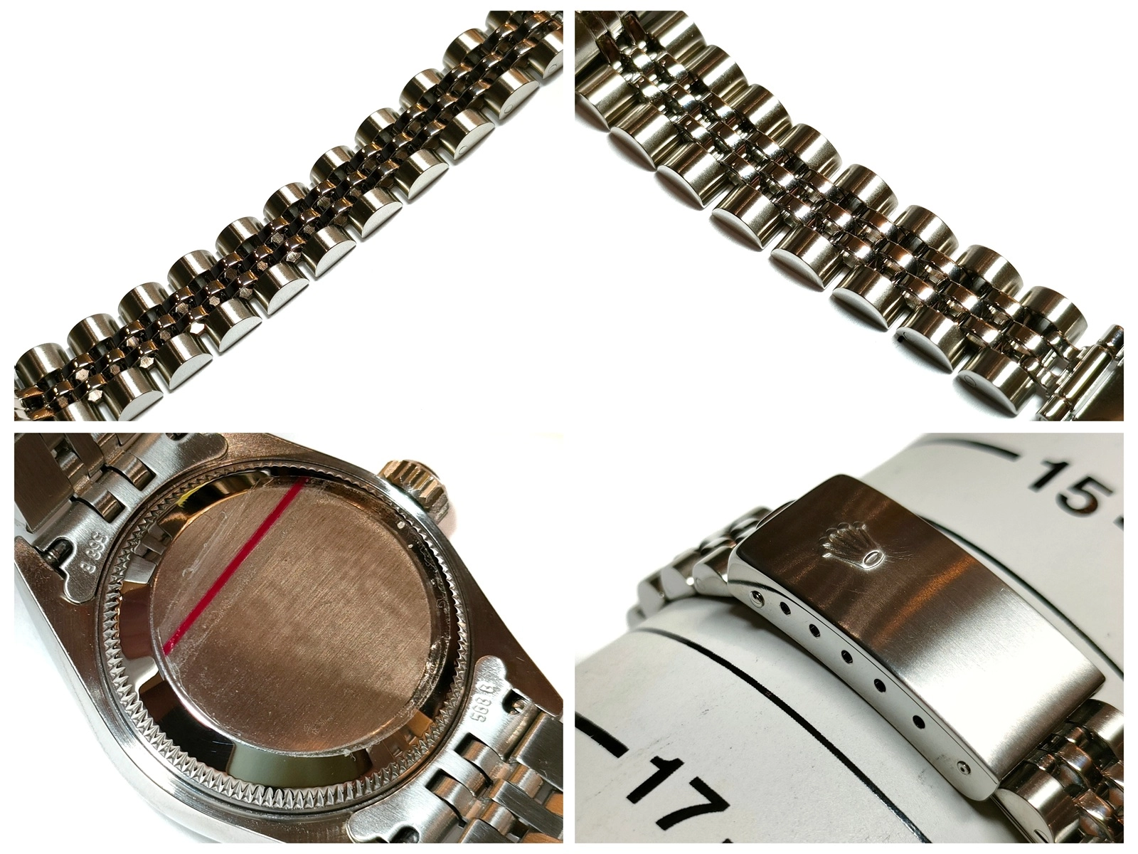 ROLEX　ロレックス　F番　デイトジャスト　79174　ステンレス/ホワイトゴールド　SS/WG　シルバー　レディース　自動巻き【432】2148103882524