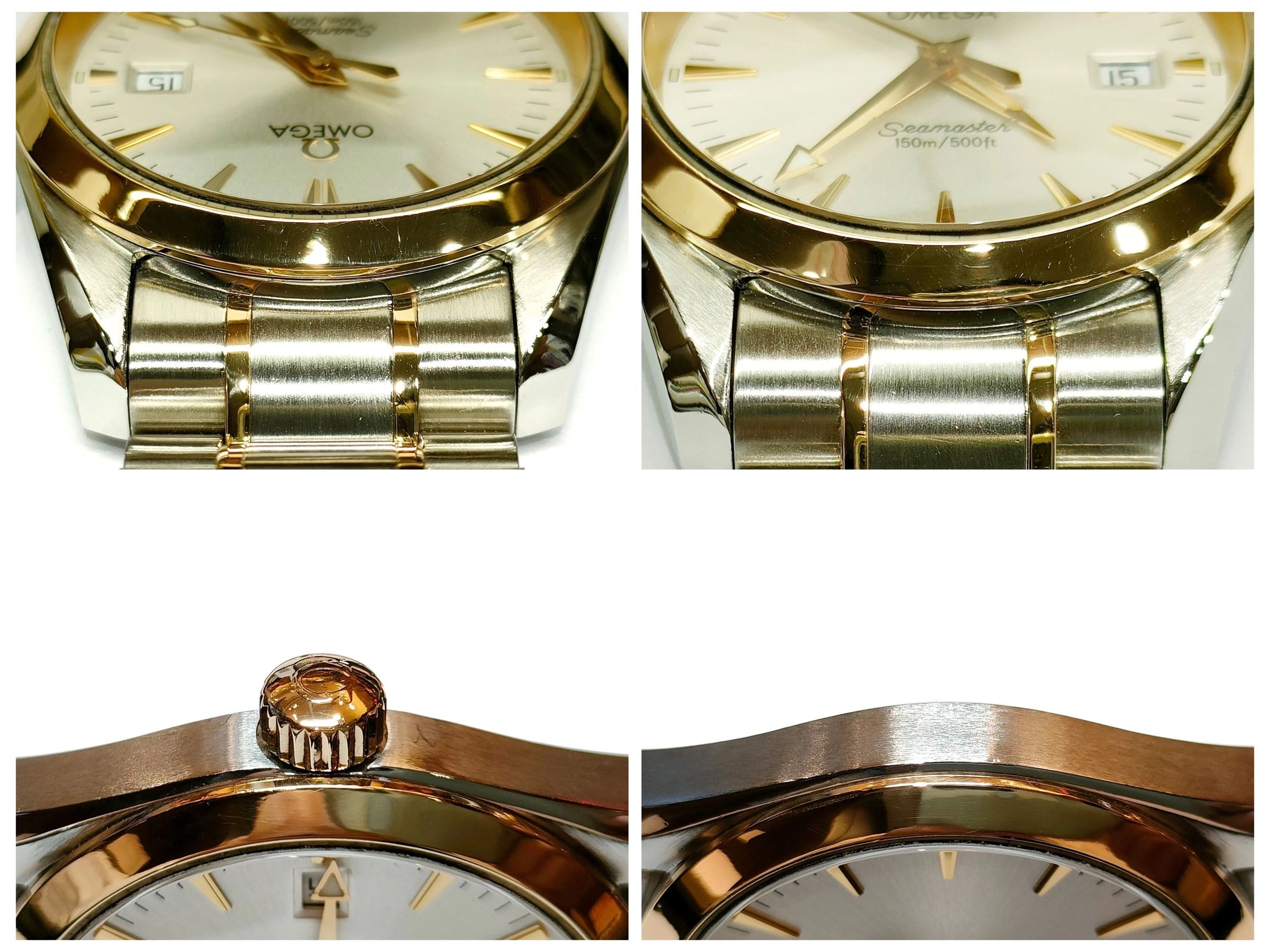 OMEGA　オメガ　シーマスター アクアテラ　2318.30.0﻿0　ステンレス/イエローゴールド　SS/YG　シルバ﻿ー　メンズ　クォーツ【432】2148103700422