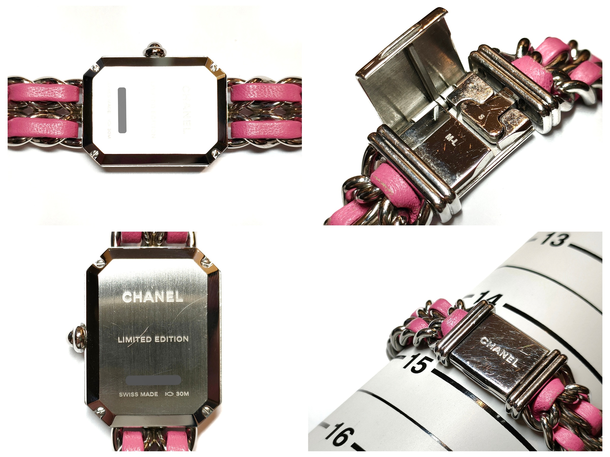 CHANEL シャネル プルミエール ロック ML H6360 ステンレス/カワ