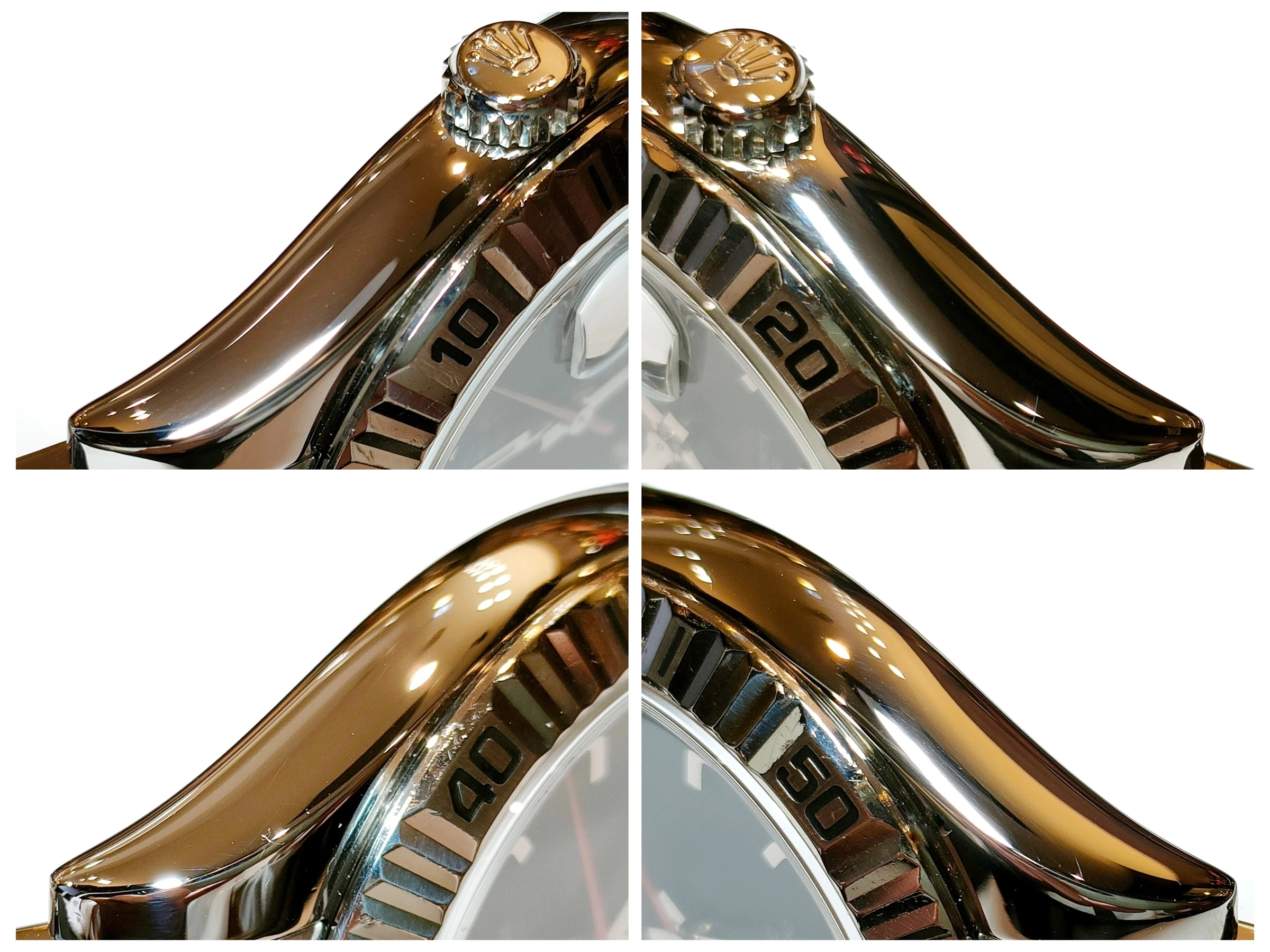 ROLEX　ロレックス　D番　デイトジャスト ターノグラフ　116264　ステンレス/ホワイトゴールド　SS/WG　ブラック　メンズ　自動巻き【432】2143200586757