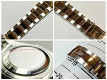 ROLEX　ロレックス　D番　デイトジャスト ターノグラフ　116264　ステンレス/ホワイトゴールド　SS/WG　ブラック　メンズ　自動巻き【432】2143200586757