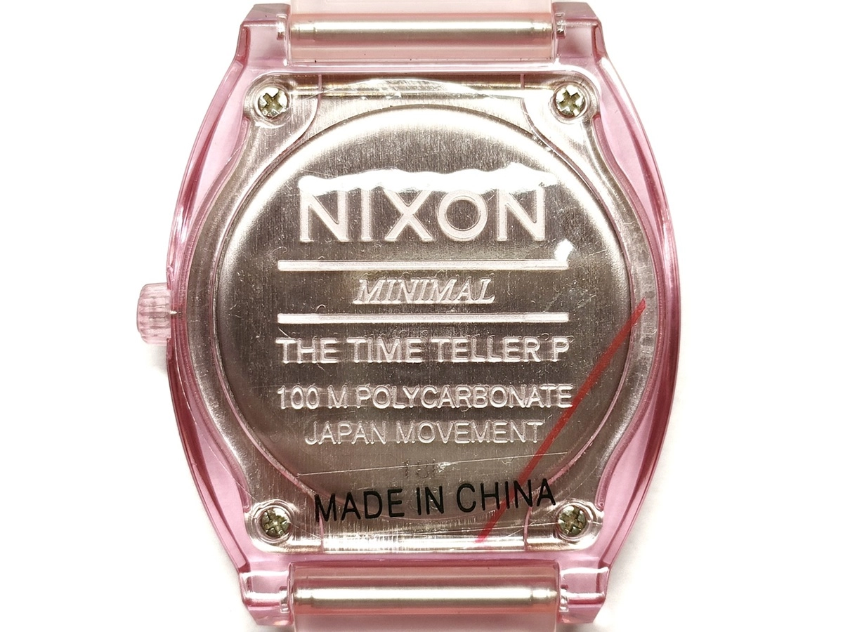 NIXON　ニクソン　タイムテラーP　A1193146　ピンク　レディース　クォーツ【430】2148103684807