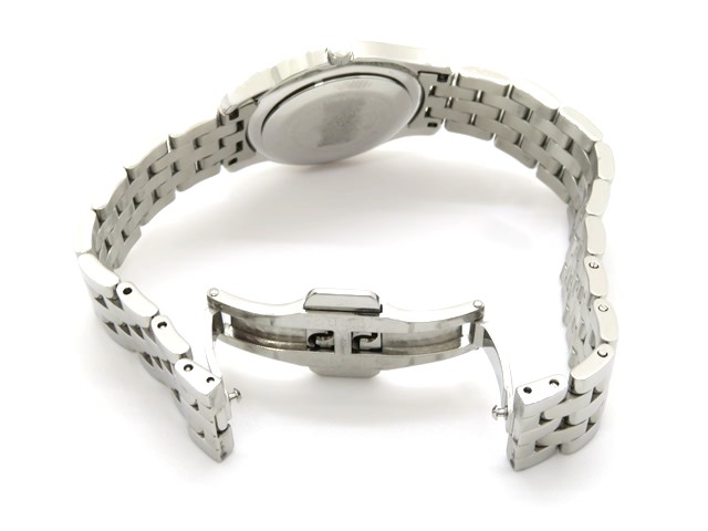 GUCCI グッチ 女性用腕時計 レディース 5500L ステンレス ブラック文字