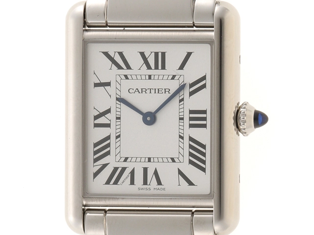カルティエ CARTIER WSTA0052 シルバー メンズ 腕時計