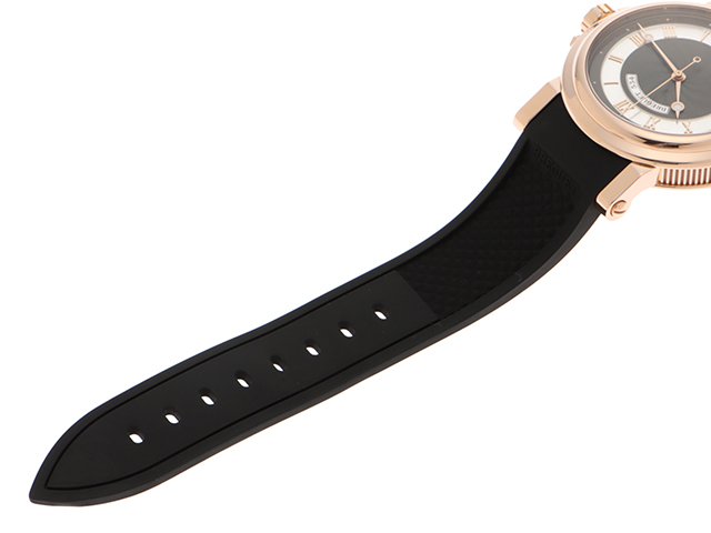 ブレゲ マリーン2 ラージデイト5817用 黒ラバーベルト XSサイズ