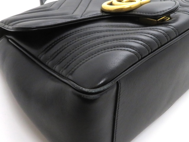 GUCCI グッチ GGマーモント スモールトップハンドルバッグ GUCCI グッチ GGマーモント スモールトップハンドルバッグ