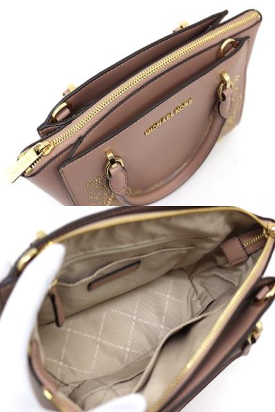 MICHAEL KORS マイケルコース バッグ ハンドバッグ ELLIS サッチェル 2WAY ショルダー ピンクベージュ カーフ  35F8GE0S5L 2141000269436 【200】 の購入なら「質」の大黒屋（公式）