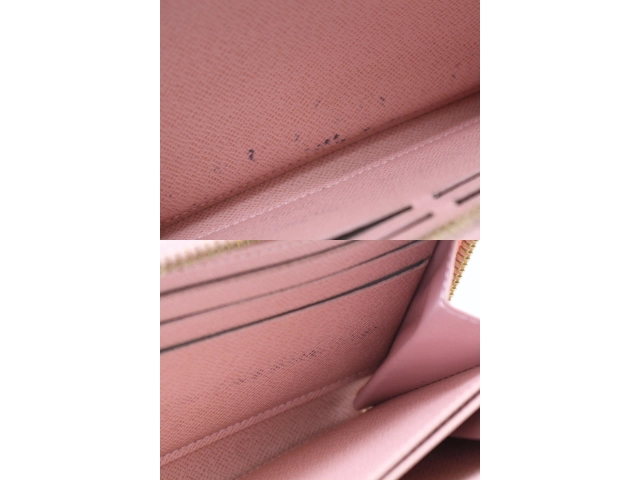 LOUIS VUITTON ルイ・ヴィトン 長財布 ジッピー・ウォレット ダミエ・アズール ローズバレリーヌ N63503 2120000350832 【200】