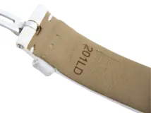 TIFFANY&CO ティファニー 腕時計 アトラス SS/革 ホワイト Z1300.11.11A20A71 クォーツ レディース 2143100503854 【200】