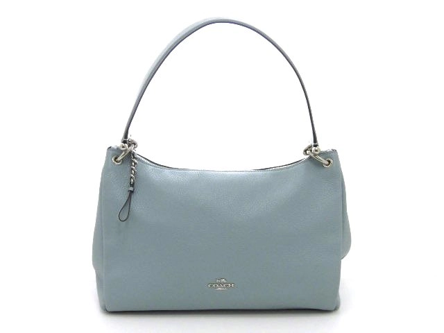 COACH コーチ ショルダーバッグ カーフ ブルー F28966 【474】 の購入 ...