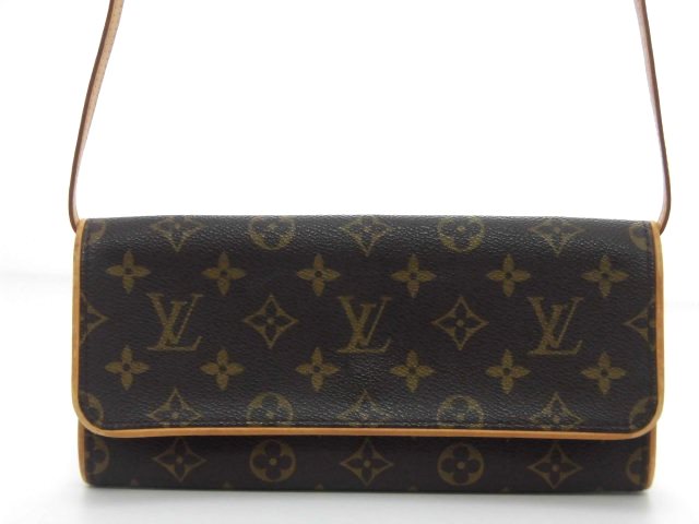 LOUIS VUITTON ルイヴィトン ポシェット・ツインGM ショルダーバッグ モノグラム M51852 【204】