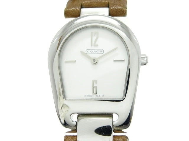 COACH コーチ 時計 女性用腕時計 レディース 0208 シグネチャー カーキ 