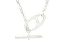 HERMES　エルメス　シェーヌダンクルパンク ネックレス　シルバー　18.9g　（2143200622448）【200】