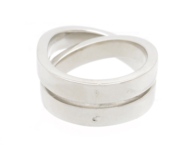 Cartier カルティエ パリリング 指輪 ホワイトゴールド WG 15.5g