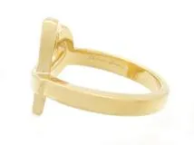 TIFFANY & CO　ティファニー　ラビングハートリング　指輪　YG　イエローゴールド　6.1g　10号　（2120000243165）【200】