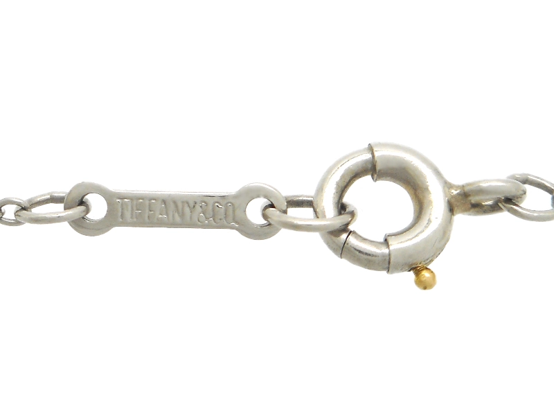 TIFFANY＆CO　ティファニー　貴金属・宝石　ティアドロップネックレス　PT　プラチナ　3.0g　2146000412233【200】