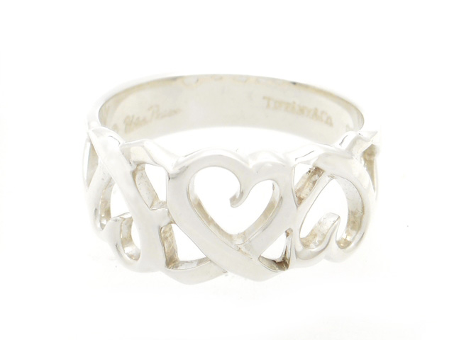 こま Tiffany & Co. ハートリング シルバー こま Tiffany & Co. ハートリング シルバー Tiffany & Co