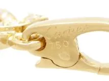 Cariter　カルティエ　2Cチャーム　ペンダントトップ　ダイヤモンド　イエローゴールド　YG　2.2g【200】