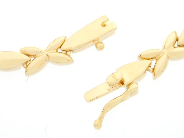 Jewelry ノンブランドジュエリー 貴金属 宝石 ブレスレット ダイヤブレスレット K18 ゴールド ダイヤ D0 22ct 10 5g フラワー 花 0 の購入なら 質 の大黒屋 公式