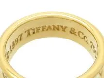 TIFFANY＆CO　ティファニー 　1837リング　YG　イエローゴールド　6.9g　9号　 2120000309564　【200】