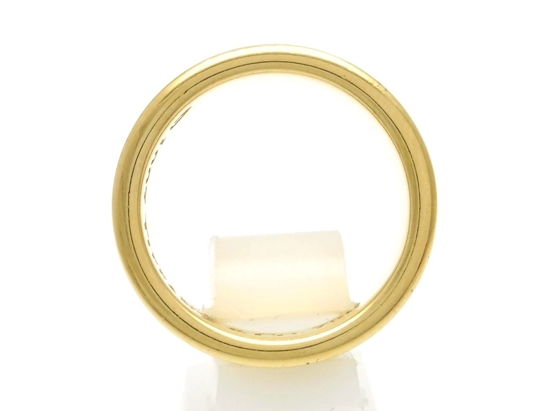 TIFFANY＆CO　ティファニー 　1837リング　YG　イエローゴールド　6.9g　9号　 2120000309564　【200】