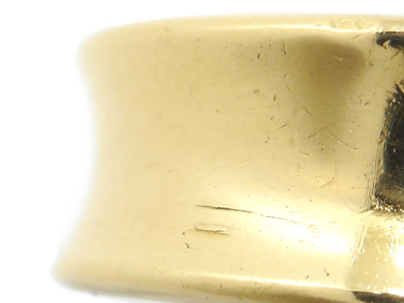 TIFFANY＆CO　ティファニー 　1837リング　YG　イエローゴールド　6.9g　9号　 2120000309564　【200】